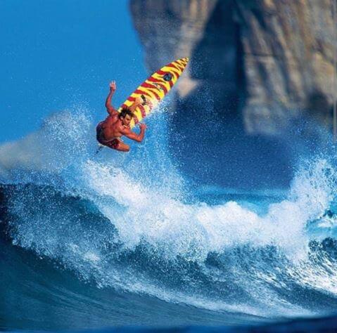Reece Viola Hamilton's father, Laird Hamilton.